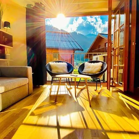 Modern Mountain Aparts 3 And 4 At Skiing Slope Apartament *