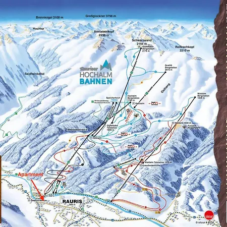 Modern Mountain Aparts 3 And 4 At Skiing Slope Apartament